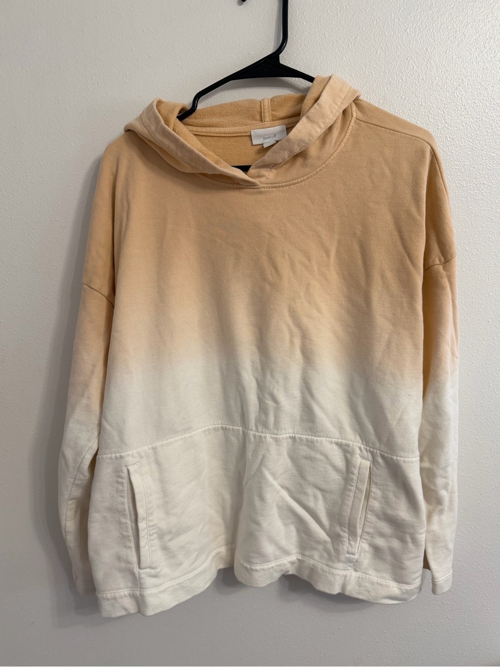 Pure Jill Ombré Hooded Sweatshirt